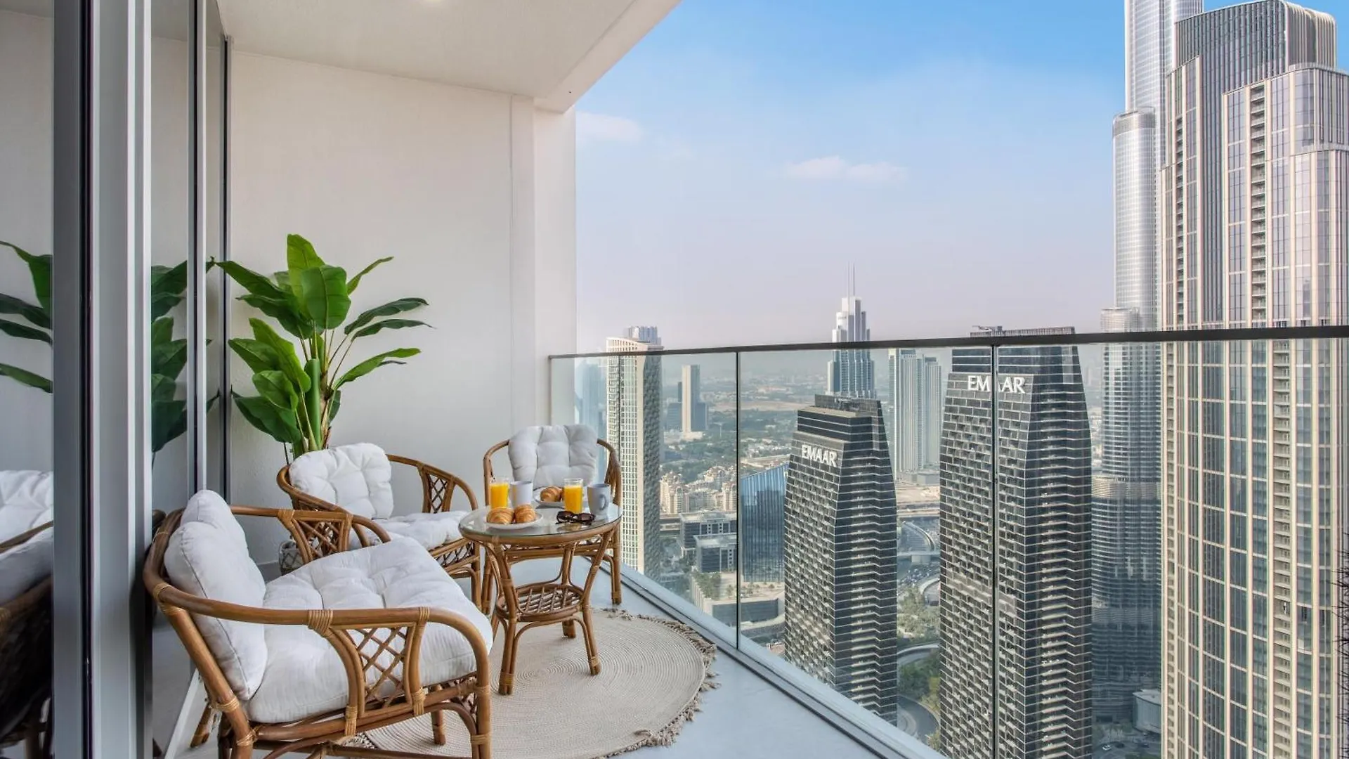 65Th High Floor - 4 Bedroom Apartment With Best Opera, Fountain & Burj Khalifa View - Downtown Dubai - Forte Tower 1 By Stayfinity For Max 9 Guests