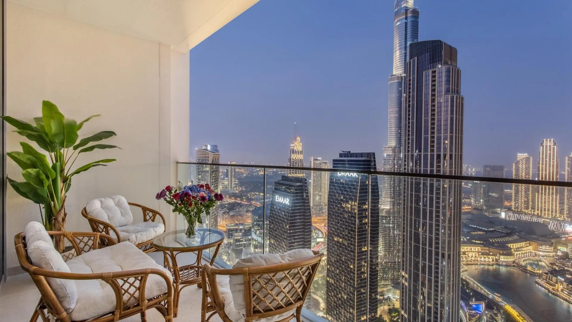 65Th High Floor - 4 Bedroom Apartment With Best Opera, Fountain & Burj Khalifa View - Downtown Dubai - Forte Tower 1 By Stayfinity For Max 9 Guests