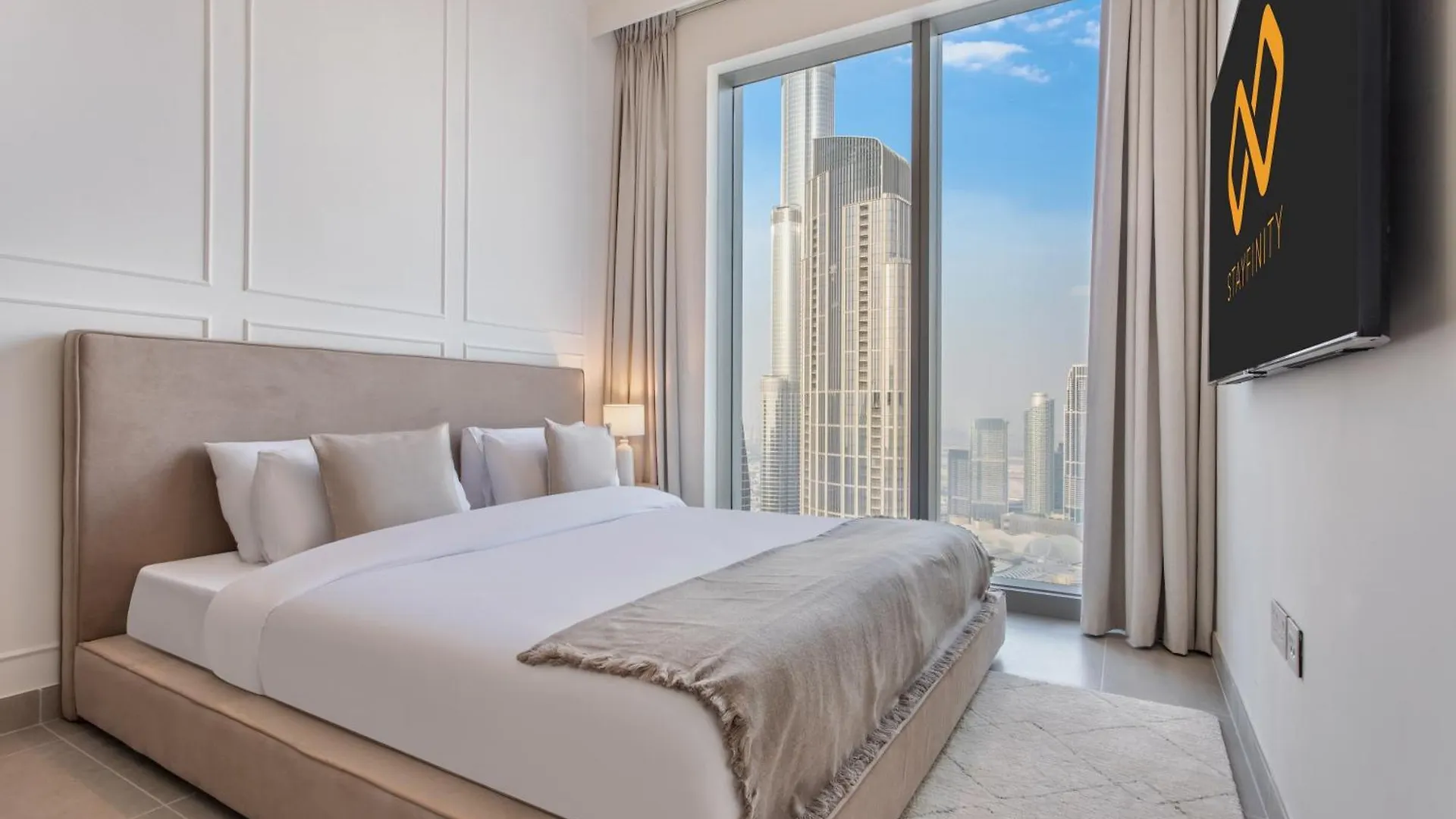 65Th High Floor - 4 Bedroom Apartment With Best Opera, Fountain & Burj Khalifa View - Downtown Dubai - Forte Tower 1 By Stayfinity For Max 9 Guests