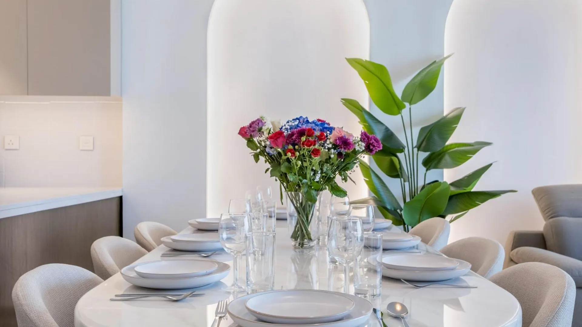 65Th High Floor - 4 Bedroom Apartment With Best Opera, Fountain & Burj Khalifa View - Downtown Dubai - Forte Tower 1 By Stayfinity For Max 9 Guests 0*,